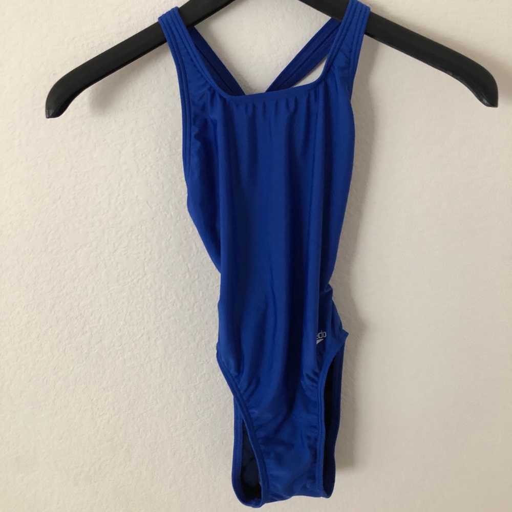 Blue Speedo One Peice